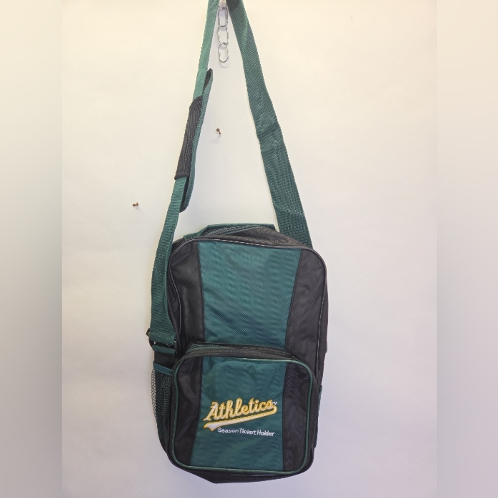 Green Sling Crossbody Bag for Men